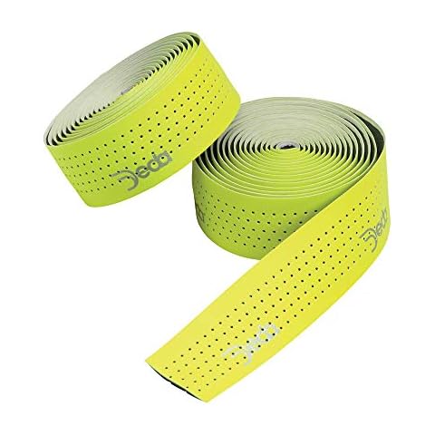 Deda Elementi Fluo Mistral Handlebar Tape in Yellow Cover