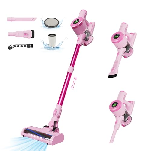 BUTY BULU 30KPa Cordless Stick Vacuum | Pink