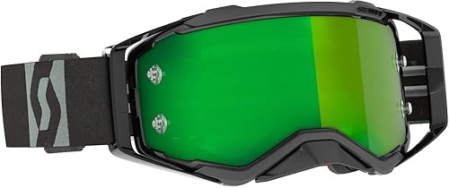 Miniatura 1 de SCOTT Prospect - Gafas de motocicleta todoterreno para adultos, color negro, gris, verde, cromado, talla única