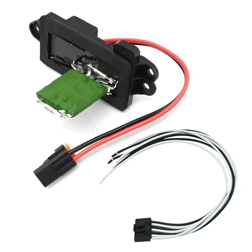 Image of Saihisday 22807122 HVAC Blower Fan Resistor Harness Kit for Manual AC Controls Replacement for Chevy, Cadillac, GMC Vehicles - Escalade, Avalanche, Silverado, Tahoe, Sierra, Yukon