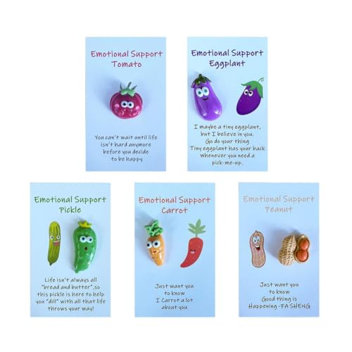 Tarjetas de verduras de bolsillo, mini decoración de bolsillo de verduras, regalos emocionales de pepino y verduras, soporte de bolsillo