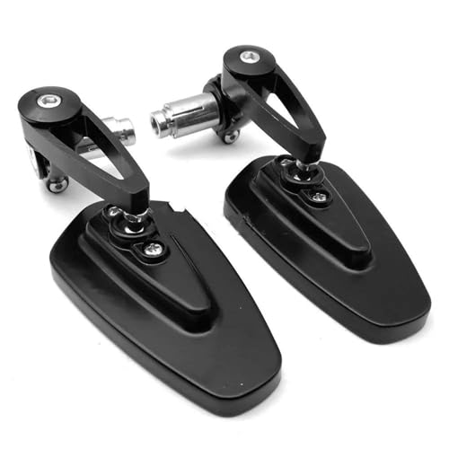 Espejos retrovisores de moto con ajuste articulado y aluminio antivibración 3