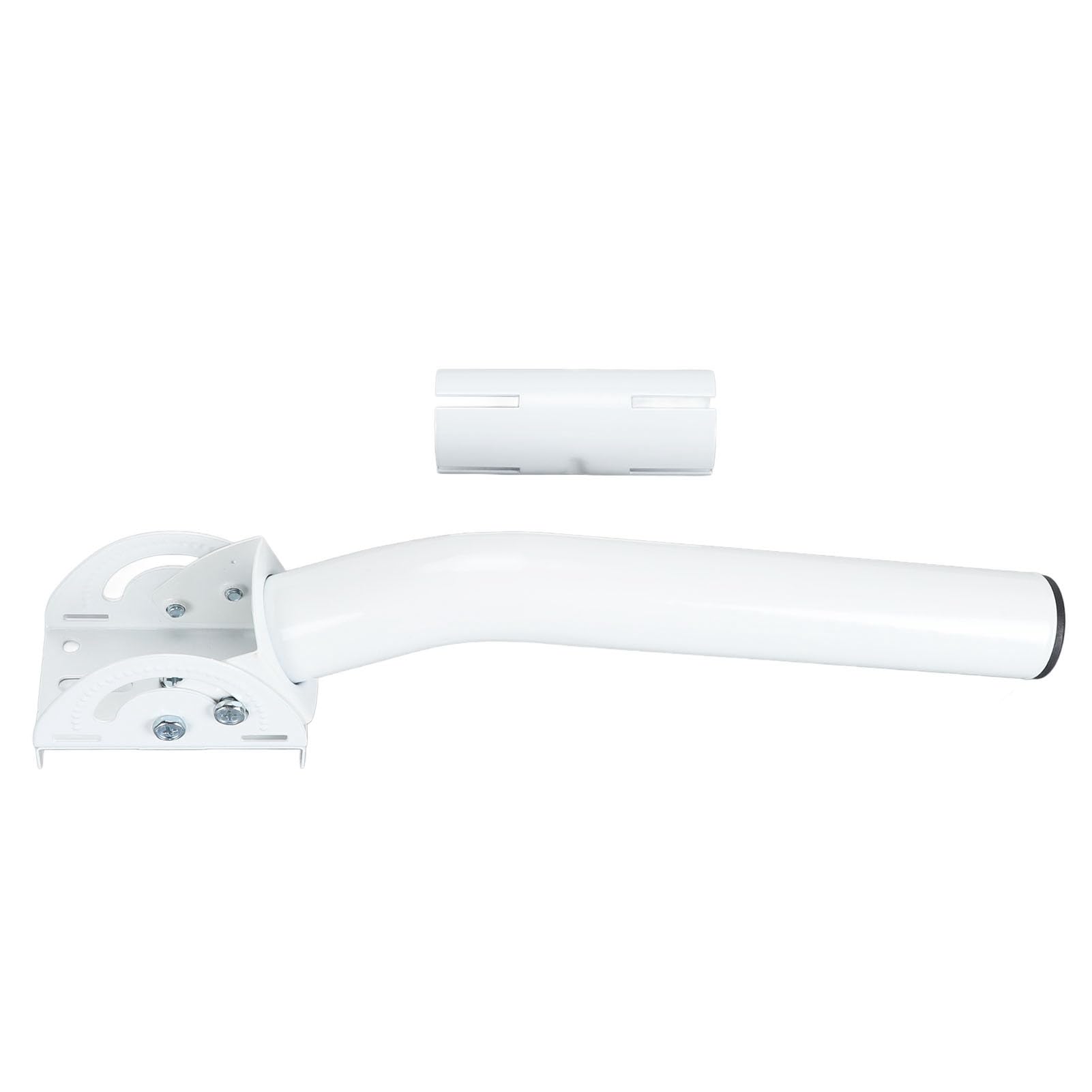 EMUKOEP Kit de Montaje en Techo Satelital de Acero Inoxidable, Doble Seguridad a Prueba de Viento, para Antena Parabólica V2, Solución de Montaje Resistente para Puentes Inalámbricos, Uso Agrícola