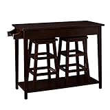 SEI 3-Piece Breakfast Set, Espresso