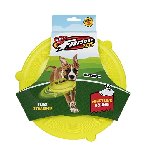 Jazwares Wham-O Pets Frisbee Whizzbee - The Original Fetch Flyer - Flying, Whistling, Floatable Disc Dog Toy - Image 4