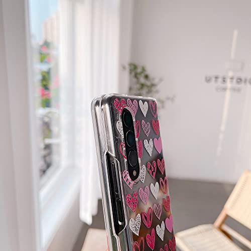 Etui rigide transparent Samsung Z Fold 3 de finition supérieure avec sangle - 4