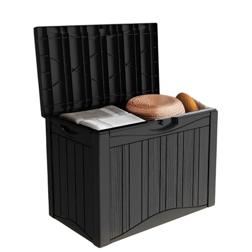 Yardgrace 50 Gallon Heavy Duty Outdoor Deck Box with Lockable