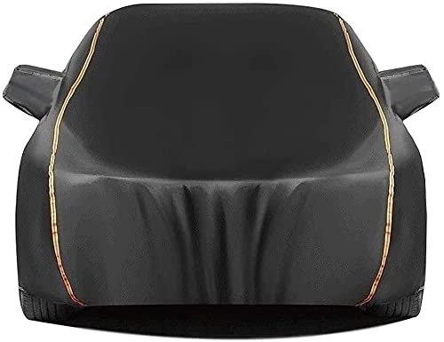 All Weather Car Cover for Honda Jazz e HEV HYBRID/Comfort/Elegance/Executive/Crosstar Executive, Oxford Hail Proof Breathable Waterproof Auto Clothes, Reflective Strips Snowproof Protection