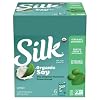 Silk Shelf-Stable Organic Soy Milk, Unsweetened, Dairy-Free, Vegan, Non-GMO Project Verified,32 Fl Oz(Pack of 6)