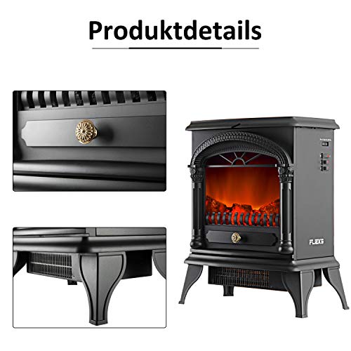 Flieks®, camino elettrico con termoventilatore