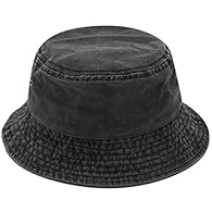 QUALITY Material: 100% comfortable durable breathable cotton Size Measurements: 21.6" 23.2"(55cm-59cm), Brim 6cm/2.4" Classic and practical, protect your head,face from UV rays Foldable easy to carry. Suitable for women men or teenagers Ideal for fis...