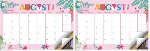 Image of Guasslee Desk Calendar 2026-2027, 19-Month School Year Calendar, 2026 Jun. - 2027 Dec, 17 inchx11.5 inch Large Monthly Desk Planner with Corner Protectors, Ample Blocks & Notes for Home Office (Pack of 2)
