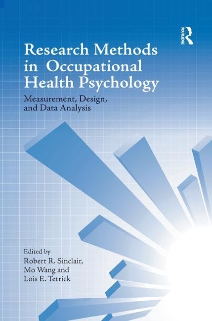 Snapklik.com : Research Methods In Occupational Health Psychology ...