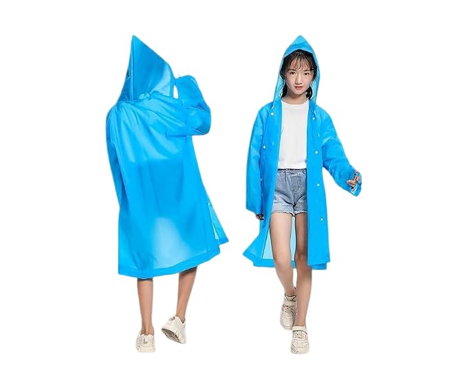 Image of VKG Boys & Girls 100% waterproof Unisex Rainwear /Raincoat for kids PO1