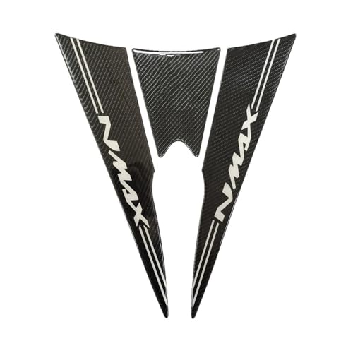 Protection réservoir N Max 155 autocollant moto carbone résine
