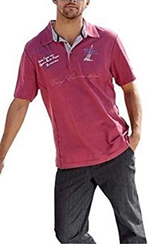 Polo per il Uomo di Haydon in Fucsia - cotone