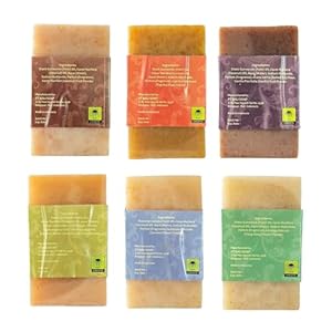 Balisoapgreencollectionnaturalsoapbargiftsetfacesoaporbodysoap6pcvarietysoappackcoconutpapayavanillalemongrassjasmineylangylang35ozeach Urban Country Home Decor Bali soap green collection natural soap bar gift set face soap or body soap 6 pc variety soap pack coconut papaya vanilla lemongrass jasmine ylang ylang 35 oz each urban country home decor
