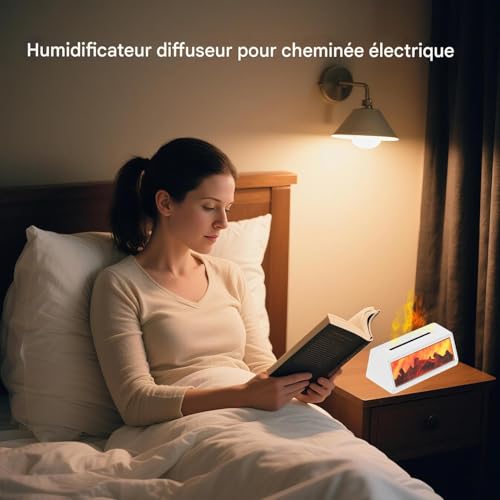 Humidificateur à brume et diffuseurs de parfum rétro pour table de chevet