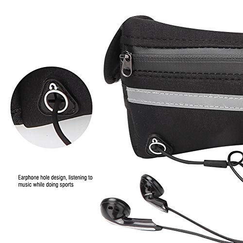 Bolsa para cintura, Cinto para bolsa multifunções, impermeável e respirável, adequado para treinos a