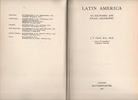 Latin America; an economic and social geography 0408706538 Book Cover