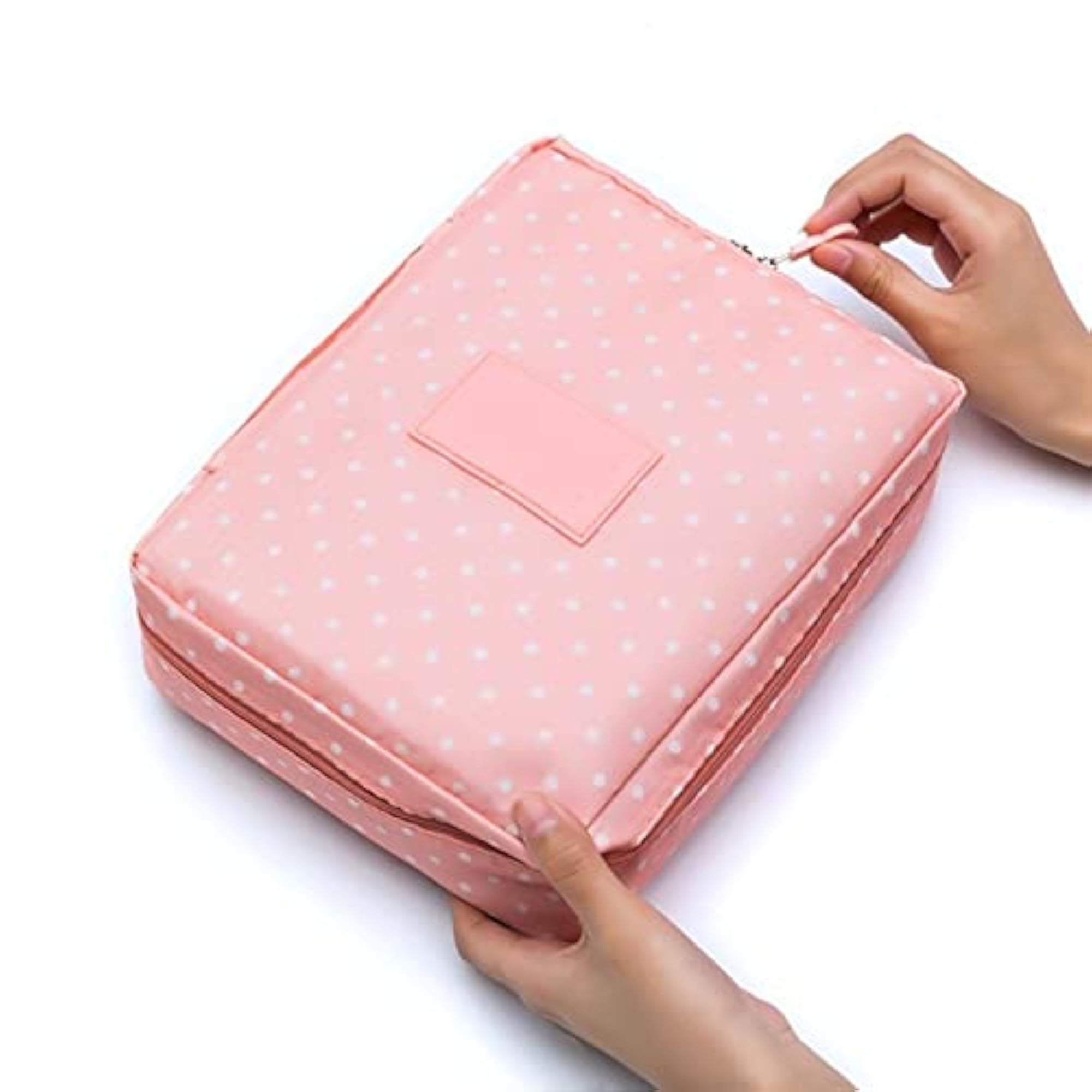 Small Waterproof Cosmetic Pouch, Portable Beauty Case