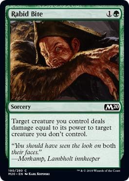 Magic: The Gathering - Rabid Bite - Core Set 2020