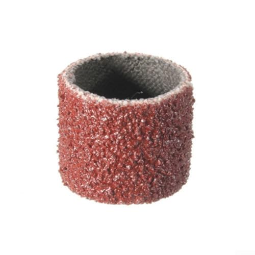 102 unidades de tambor de lijado más 3/8 con grano 80 para kit de dispositivos giratorios, 12 mandriles de goma compatibles con Dremel para bandas 3000/4000 de 1/2 pulgada