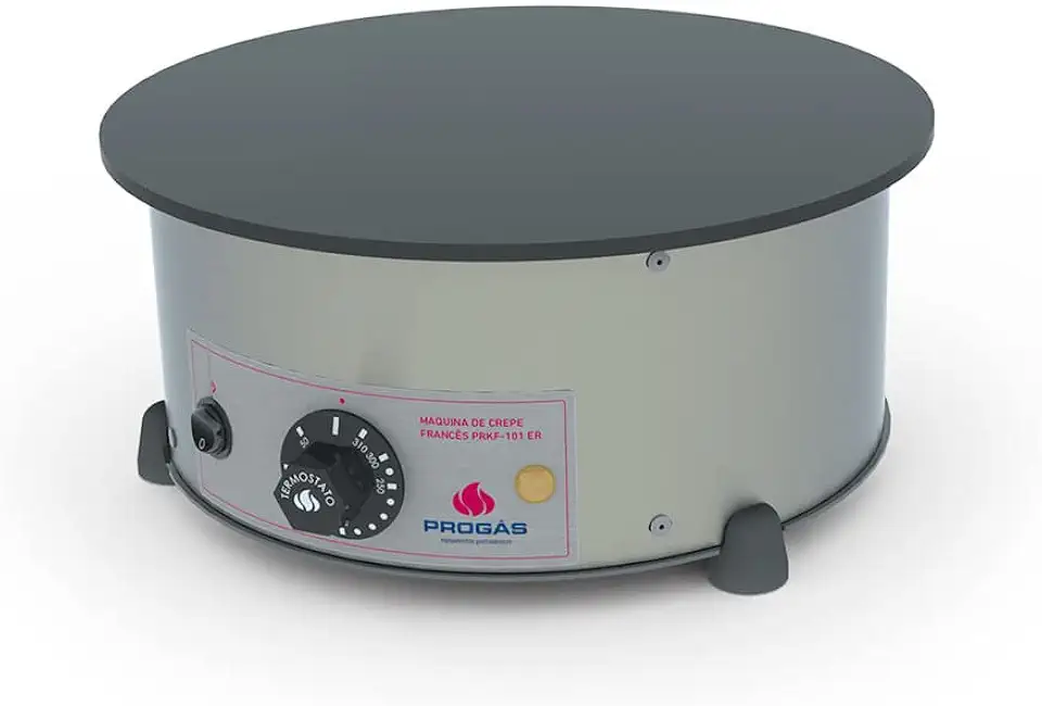 Chapa de Crepe Francês Progás Prkf-101er Se Chapa de Crepe Progás 110v Se