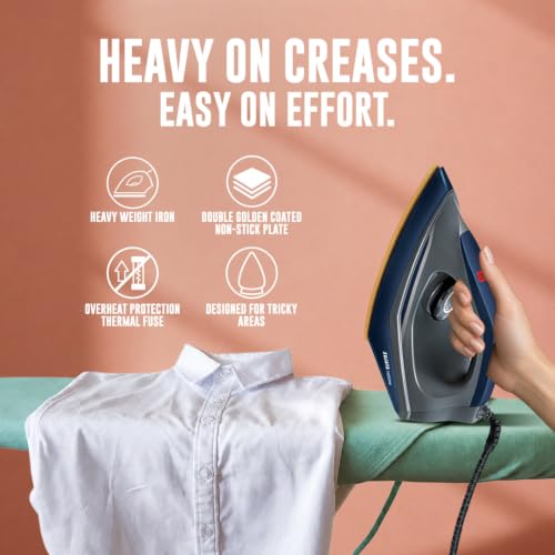 Image of SUJATA Airona Heavy Weight Dry Iron 1100W I Mix Colours