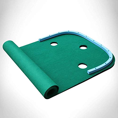 Couverture de pratique de golf GZ ensemble mini vert portable