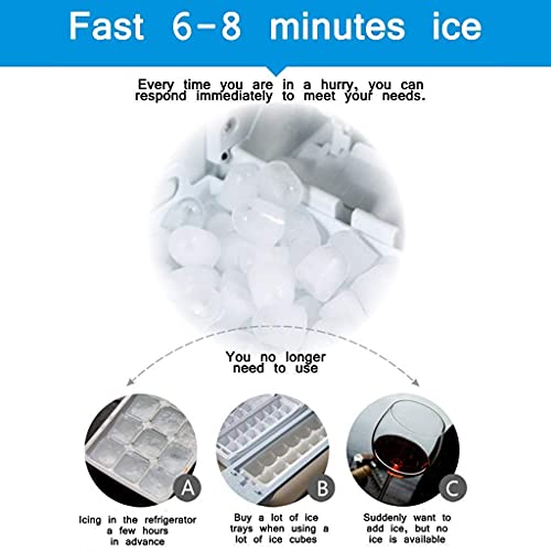 Máquina Fabricadora de Hielo Acero Inoxidable 66lb/24h miniatura 4