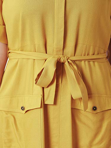 Image of Miss Chase Women's Cotton Shirt Dress