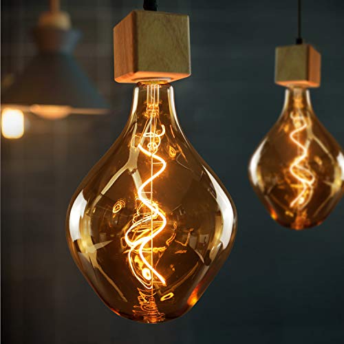 Ampoule LED E27 décorative or pour créer une ambiance bistrot chaleureuse et rétro - 6