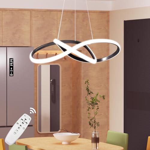 La Mejor Recopilación de Candelabros de techo - 5 favoritos. 41 Lámpara Colgantes 50cm 96W 3000K/4000K/6500K, Horkey Sputnik Candelabro moderno luz, lámparas de Techo de montaje semi empotrado para dormitorio, comedor, cocina iluminación...