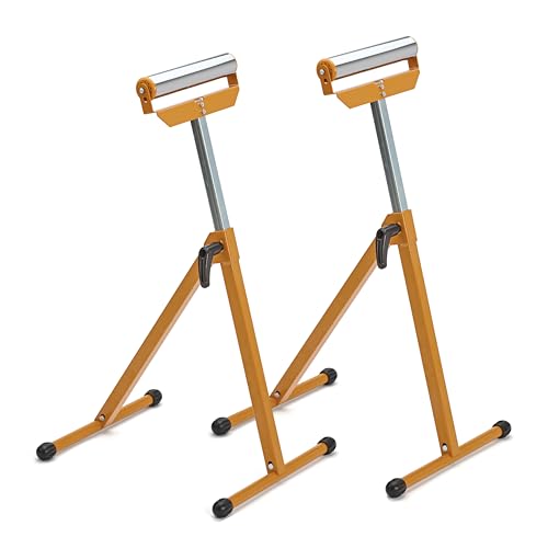 Image of BORA Adjustable Roller Stand 2-Pack for Table Saw Extension Roller