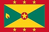 Kühlschrankmagnet mit Grenada-Flagge