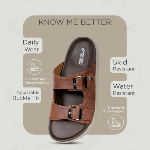 Image of KazarMax Premium ContourX Men's | Anatomical Comfort Sandals | Cushioned Footbed Sandal