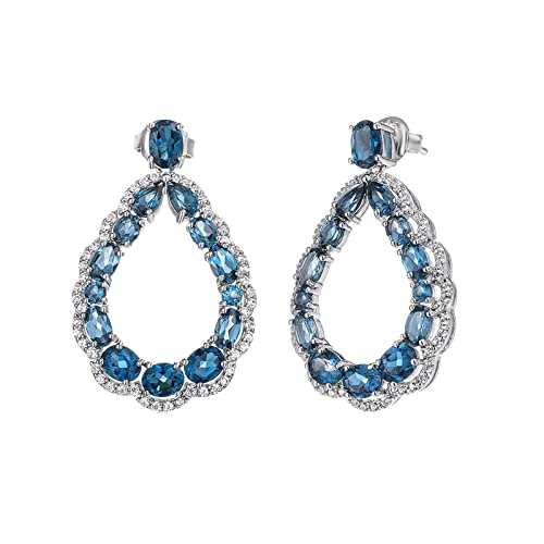 Boucles d'oreilles en métal Sterling pour sublimer vos tenues de bureau