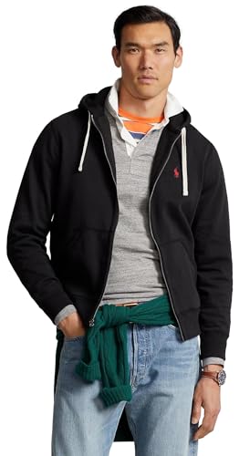 Image of POLO RALPH LAUREN Double-Knit Full Zip Hoodie
