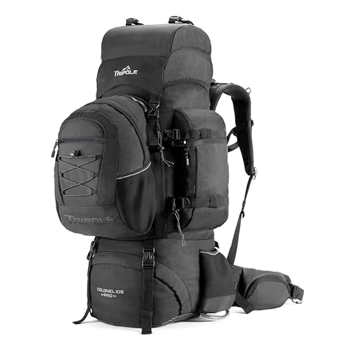 Tripole Colonel Pro Metal Frame Rucksack with Detachable Day Pack...