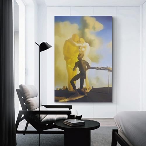 Impression sur toile Salvador Dalí Harpe déco murale salon 50x75