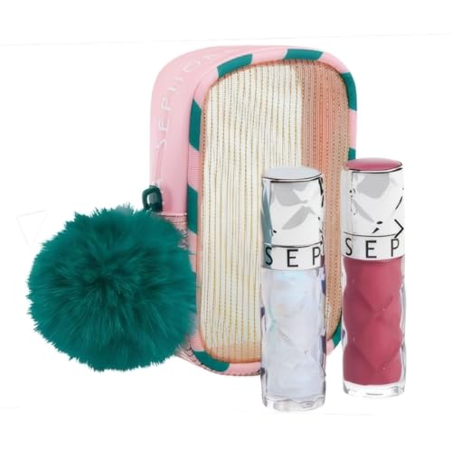 SEPHORA Collection Outrageous Lip Plumper Duo Gift Set - 05 Plump Up It Red and Cosmic Kiss (0.2 fl oz / 6 mL Each)