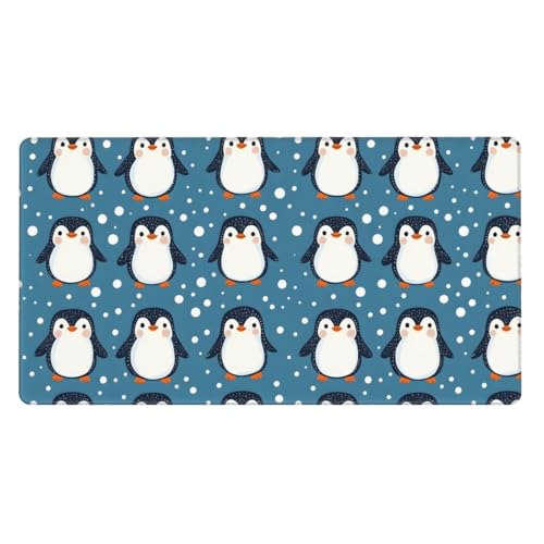 Tapis de souris de jeu pingouin pour éviter les glissements de souris