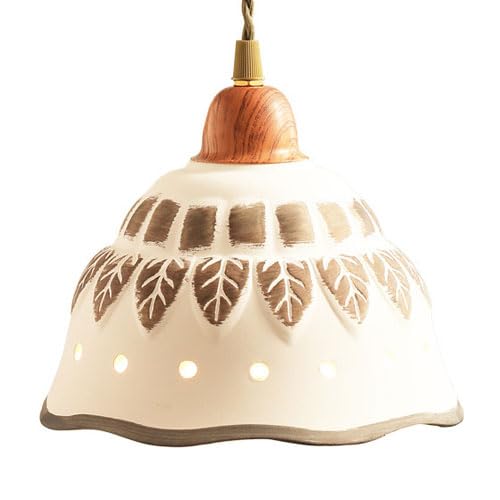 Lustre en céramique de personnalité créative pour luminaires de salon