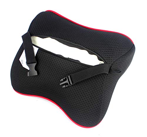 Cojín Almohada Cervical para Coche, Cojines para Conductores, Cojin Asiento Coche con Espuma Efecto Memoria, Ergonómica y Funda de Malla 3D (912791) - imagen 5
