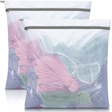 Hoodeet Extra Large Mesh Laundry Bags Cover