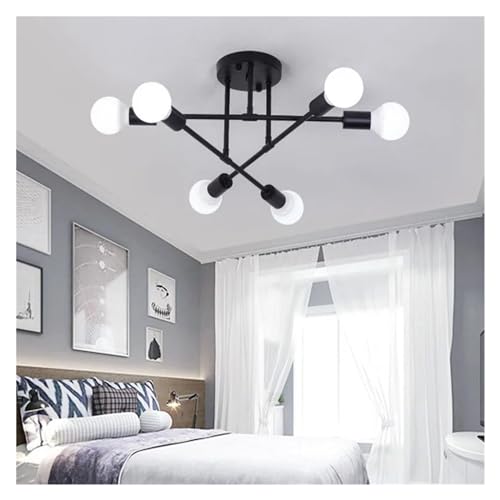 Lustre LED moderne eclairage reglable pour salon et lit - 6