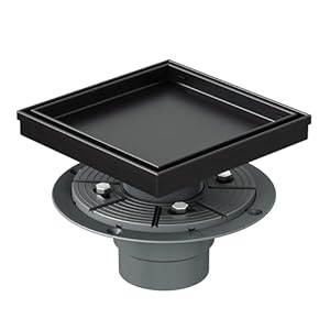 Neodrain Quadratischer Duschablauf 15,2 cm Edelstahl