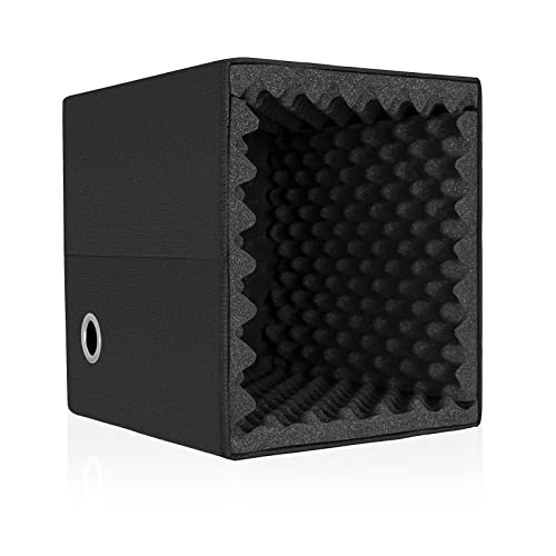Tabletop Sound Recording Shield Microphone Vocal Booth Absorbing Foldable Soundproof Room Box Portable Studio Suitable For mic stand