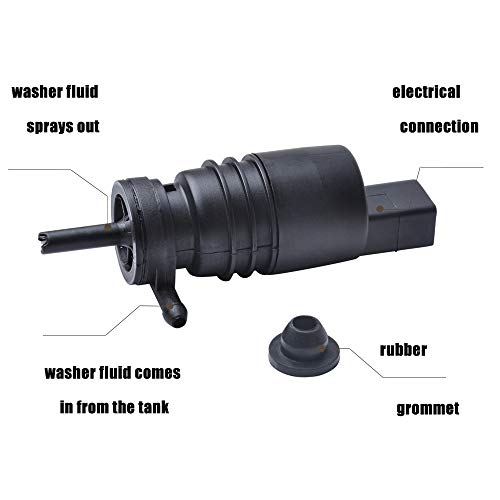 Otuayauto 2218690121 Windshield Washer Pump With Grommet For Mercedes Benz C230 C300 G500 E300 E350 Sl500 S500 #TOP2